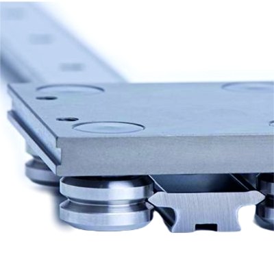 Guide à galets V-slide