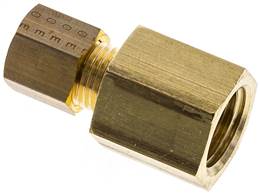 raccord fileté à compression G 1/4"-5 (M10x1) mm, en laiton