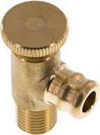 soupape de vidange / d'échappement avec embout, G 1/4", PN25