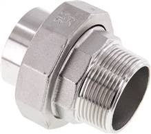 raccord fileté à souder à joint plat R 1-1/2"(fil. mâle)-48,3 mm