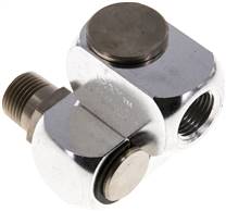 articulation tournante double R 1/2" (conique)(fil. femelle)-R 1/2"(fil. mâle)
