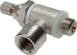 régulateur de débit unidirectionnel G 1/4", Contrôle d'air d'évacuation (B)