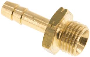 raccord cannelé fileté avec filetage à gauche G 1/4" LH-6 (1/4") mm, laiton