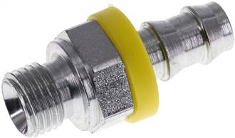 raccord enfichable G 1/4" fil. mâle (cône 60 °), tuyau GSP 9,5 mm
