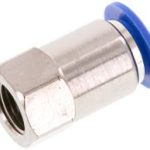 raccord enfichable avec filetage femelle G 1/4"-12 mm, IQS standard