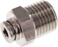 raccord enfichable droit R 1/4"-4 mm, IQS inox