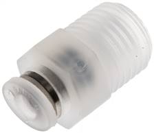 Raccord enfichable droit R 1/4"-4mm, IQS-PP