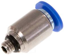 raccord enfichable droit M 5-6 mm, IQS standard à six pans creux