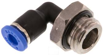 raccord enfichable coudé G 1/4"-4 mm, IQS standard