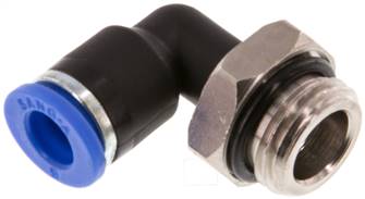 raccord enfichable coudé G 1/4"-6 mm, IQS standard