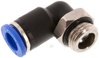 raccord enfichable coudé G 1/4"-8 mm, IQS standard