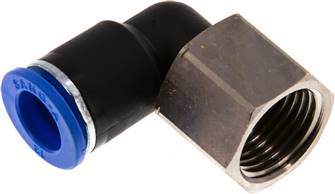 raccord enfichable coudé, fil. femelle G 1/2"-12 mm, IQS standard