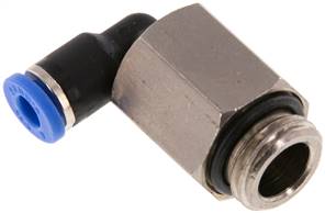 raccord enfichable coudé, G 1/4"-4 mm de long, IQS standard