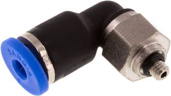 raccord enfichable coudé M 3-3 mm, IQS standard