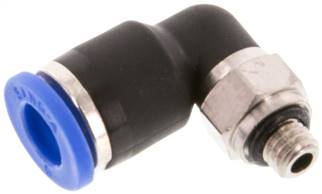 raccord enfichable coudé M 5-6 mm, IQS standard