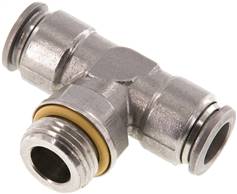 raccord enfichable en T G 1/2"-12 mm, IQS acier inoxydable