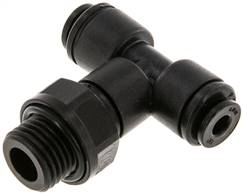Raccord enfichable T G 1/4"-4mm, IQS-FDA