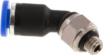 raccord enfichable 45 ° M 5-4 mm, IQS standard