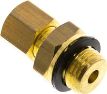 raccord fileté à compression droit G 1/4"-6 (M10x1) mm, en laiton