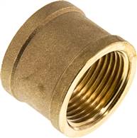 manchon rond G 1"-G 1", laiton