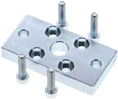 fixation par bride pour cylindre compact 20 mm