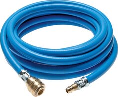 Flexible d'air comprimé 6,3 (1/4")x11mm (5m) Exécution standard avec accouplement standard