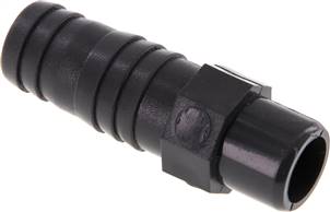 raccord cannelé à coller, PVC-U, 20mm, tuyau flexible 20mm