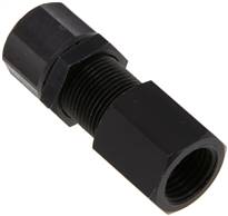 raccord fileté passe-cloison G 1/4"-10x8mm,Aluminium