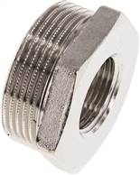 embout de réduction G 1-1/2"(fil. mâle)-G 3/4"(fil. femelle), Laiton nickelé