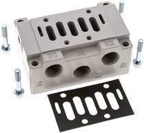 plaque de base ISO 5599-1 taille 2, G 1/2"