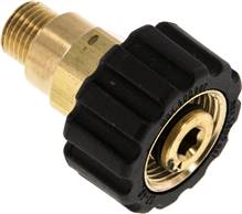 Adaptateur d’appareils de lavage M 22x1,5 (écrou de raccord) - R 1/4" (AG)