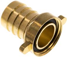 raccord cannelé 2/3, avec écrou G 1"-25 (1") mm, droit