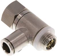Raccord d'arrêt G 1/4"-8mm, Sans commande de secours manuelle IQS-MSV