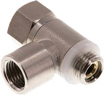 Raccord d'arrêt G 1/4"-G 1/4", Sans commande de secours manuelle IQS-MSV