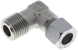 raccord à bague coupante coudé R 1/2"-12 L (M18x1,5), Acier galvanisé