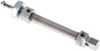 vérin ISO 6432, à action double, piston 8, course 25 mm