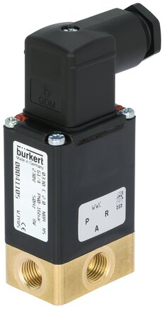 0330-D-03,0-BB-MS-GM82-024/50- 3/2-way-solenoid valve, direct