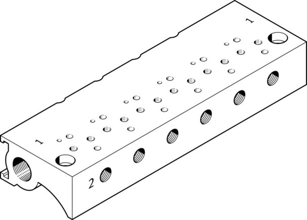 MHA1-P10-2-M3 (197211) Manifold