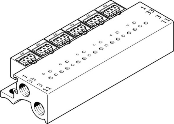 MHP1-PR10-3-PI (197216) Manifold block