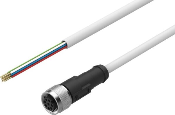 NEBC-M12G8-E-15-N-B-LE8 (8094475) Connecting cable