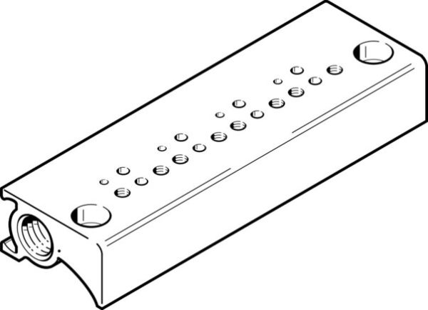 MHP1-P10-2 (197201) Manifold block