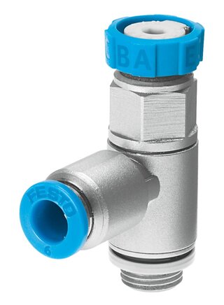 GRLSA-1/8-QS-6 (540661) One-way flow control