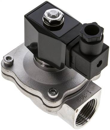 Électrovanne 2/2 voies inox normalement fermée