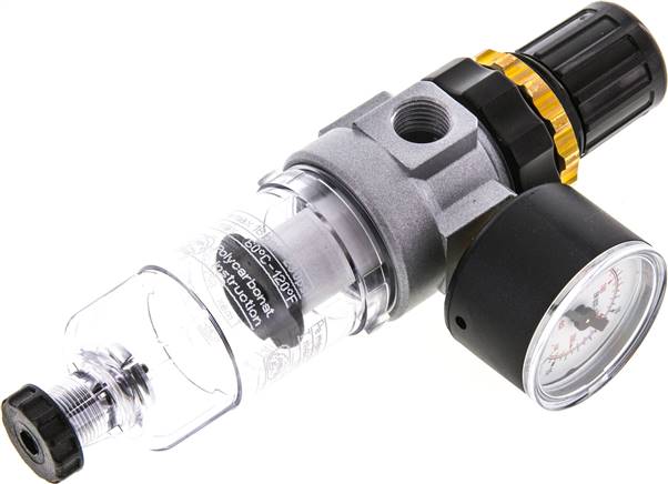Mini-filtre régulateur pour air comprimé