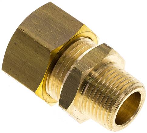 Raccord fileté à compression droit R 3/8 a 1/2"-15 (M20x1.5)