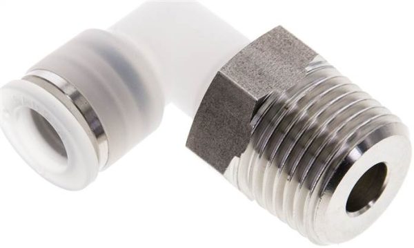 Raccord enfichable coudé R IQS-PP ES — série IQSL