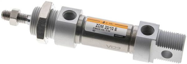 Vérin ISO 6432 double effet ZDM — Ø 20 à 25 mm