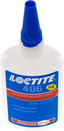 LOCTITE colle instantanée, 100g, pour plastiques et élastomères
