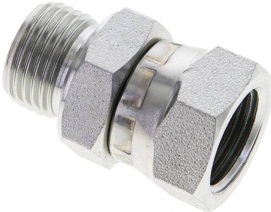 réglable raccord mâle cône 60 ° (G 1/2")-G 1/2"(fil. mâle)