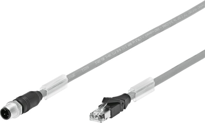 NEBC-D12G4-ES-1-S-R3G4-ET (8040451) Connecting cable
